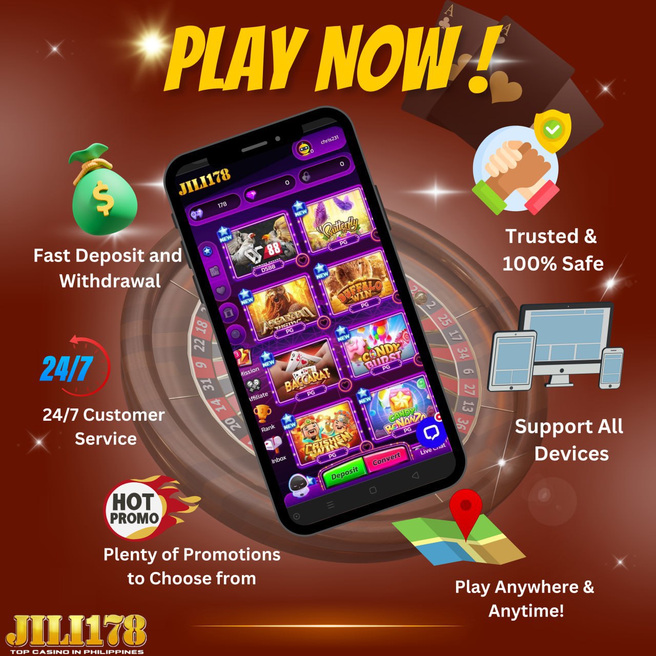 Pinakamahusay na Jili Slot Game - Diamond Party